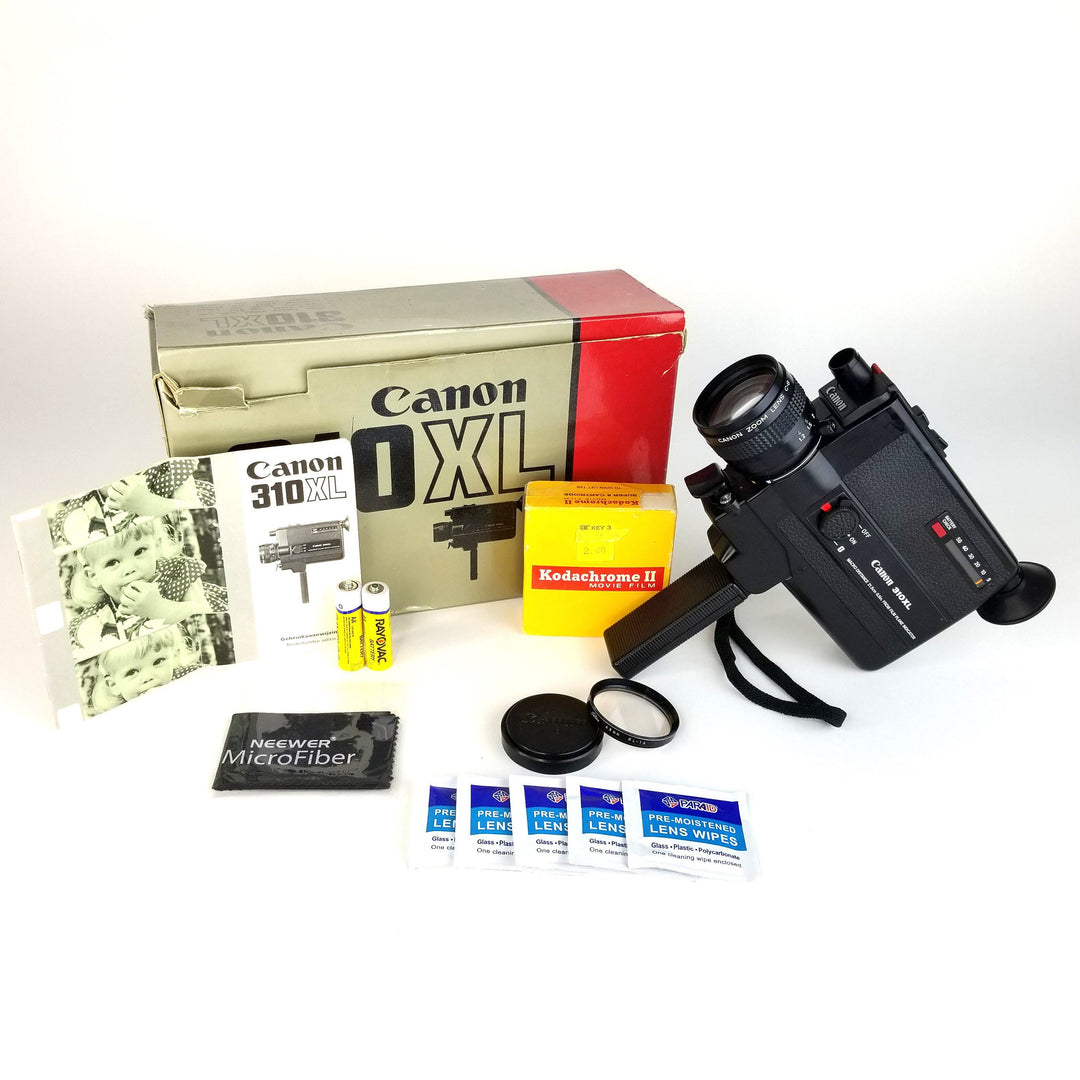 Canon 310XL Super 8 Camera Filmmaker's Bundle - Professionally Serviced and Fully Tested Super 8 Cameras Canon