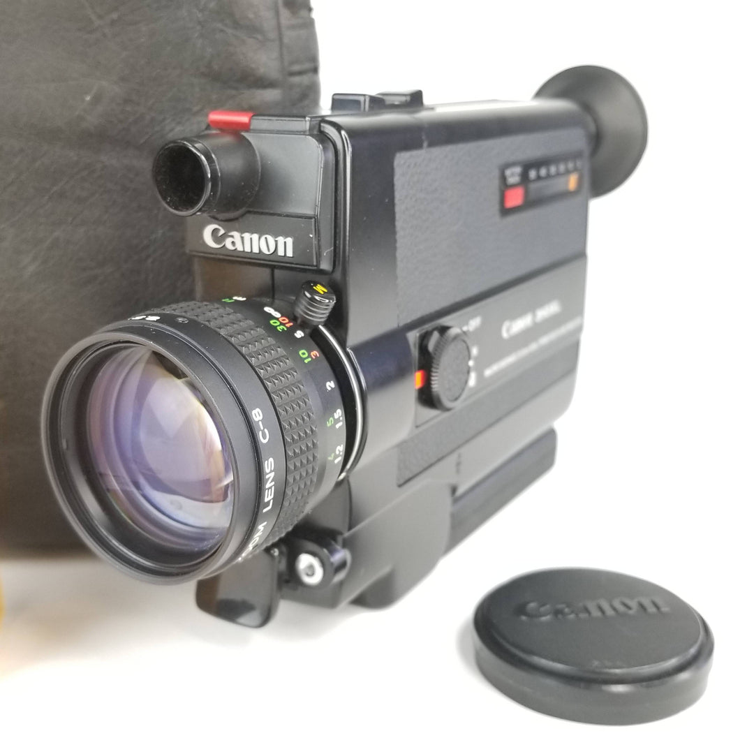 CANON 310XL Super 8 Camera Professionally Serviced and Fully Tested Super 8 Cameras Canon Cam+Cap+Bag+1YearService