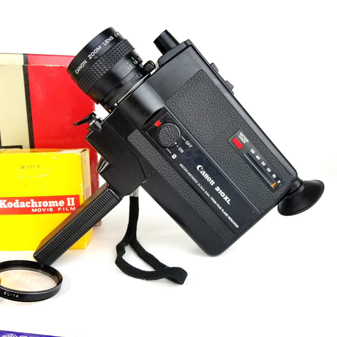 Canon 310XL Super 8 Camera ULTIMATE BUNDLE Bundle - Professionally Serviced and Fully Tested Super 8 Cameras Canon