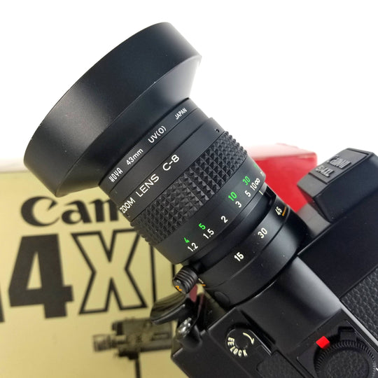 Canon 514XL Super 8 Camera Professionally Serviced With Retail Box & C-8 Wide Attachment Super 8 Cameras Canon