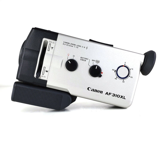 Canon AF310XL Auto Focus Super 8 Camera with Original Bag and optional 1.4X Tele Converter