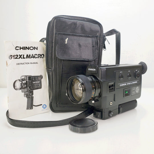 Chinon 612XL Macro Super 8 Camera Professionally Serviced and Fully Tested Super 8 Cameras Chinon