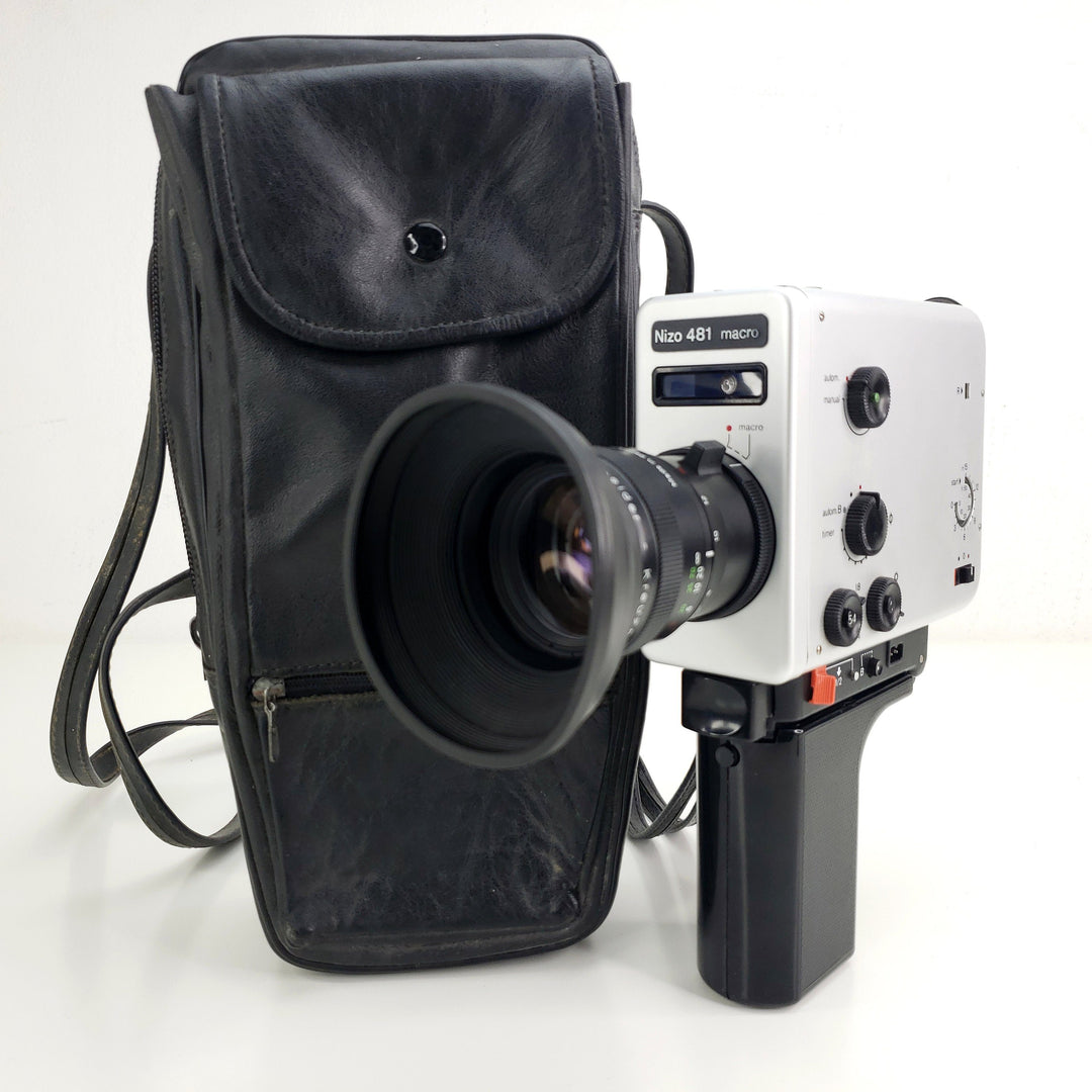 Nizo 481 Macro With Light Meter Adapters for Modern Batteries Super 8 Cameras Braun Nizo