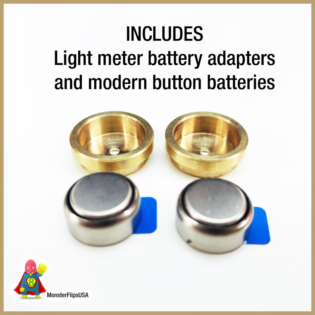 Nizo 481 Macro With Light Meter Adapters for Modern Batteries Super 8 Cameras Braun Nizo