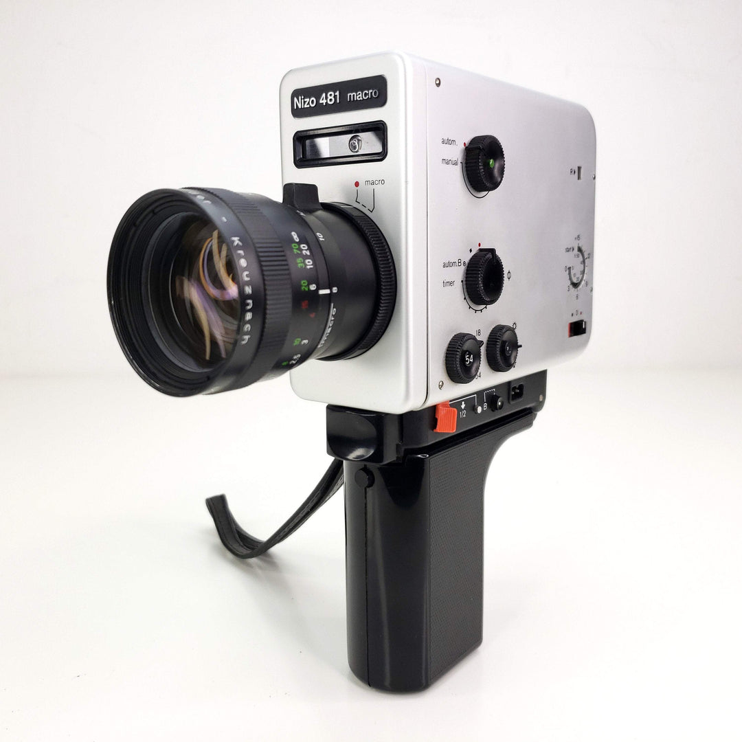 Nizo 481 Macro With Light Meter Adapters for Modern Batteries Super 8 Cameras Braun Nizo