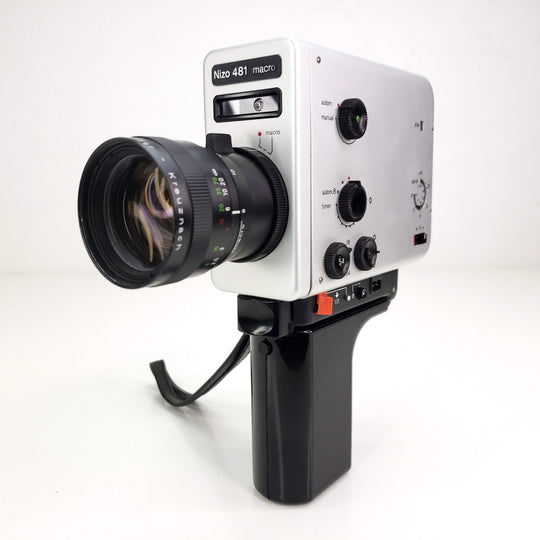 Nizo 481 Macro With Light Meter Adapters for Modern Batteries Super 8 Cameras Braun Nizo