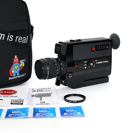 Canon 514XL Super 8 Camera Professionally Serviced and Fully Tested