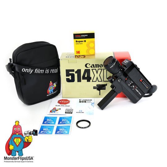 Canon 514XL Super 8 Camera ULTIMATE Set Professionally Serviced & Fully Functioning