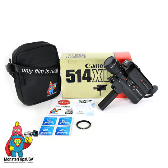 Canon 514XL Super 8 Camera ULTIMATE Set Professionally Serviced & Fully Functioning