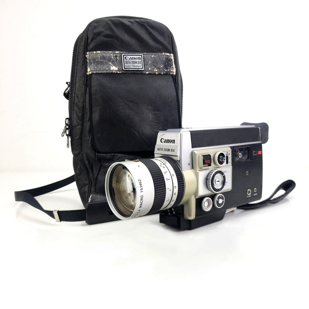 Canon 814 Auto Zoom Electronic Super 8 Camera Professionally Serviced