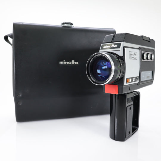 Minolta XL-400 Super 8 Camera Professionally Serviced and Fully Functioning Super 8 Cameras MonsterFlipsUSA 