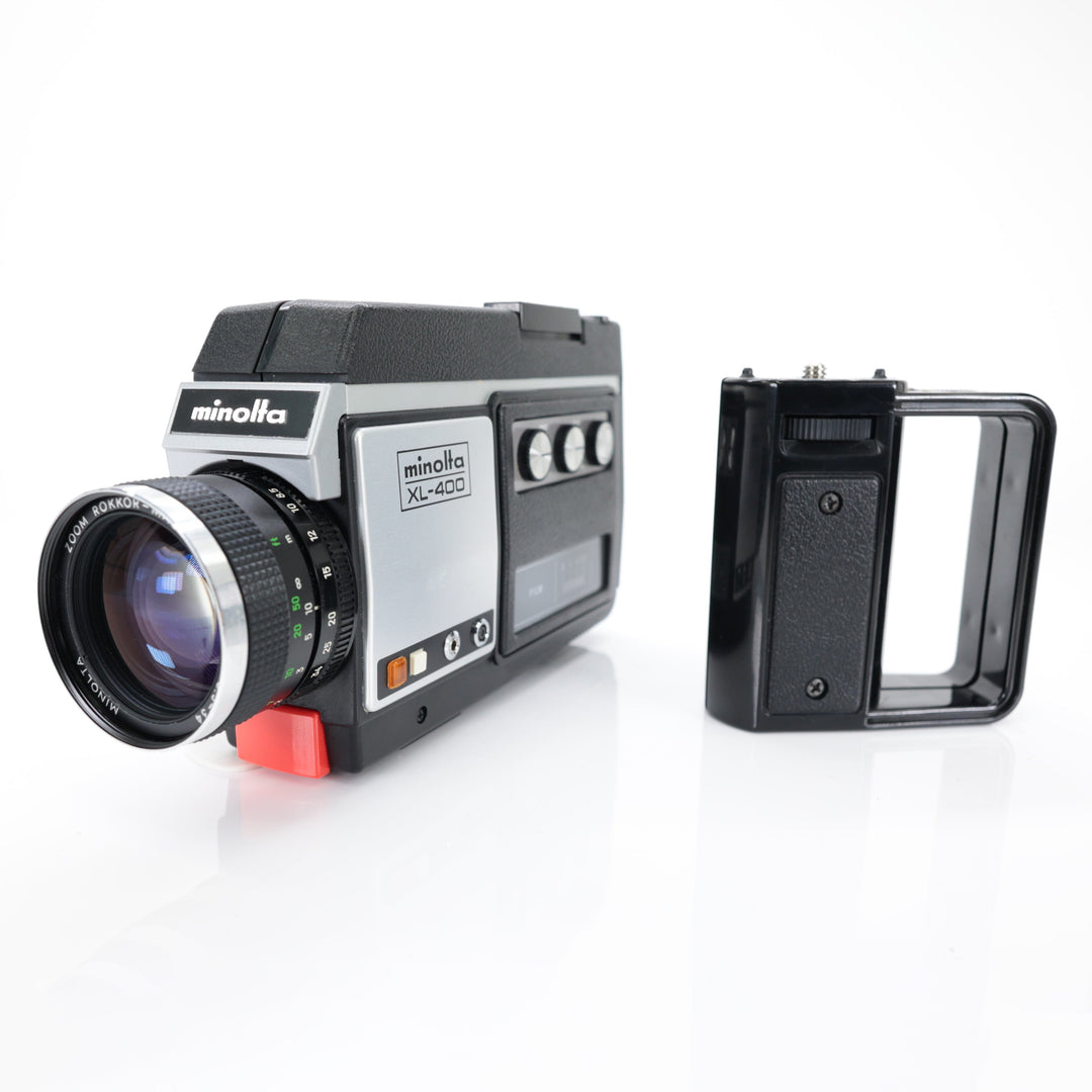 Minolta XL-400 Super 8 Camera Professionally Serviced and Fully Functioning Super 8 Cameras MonsterFlipsUSA 