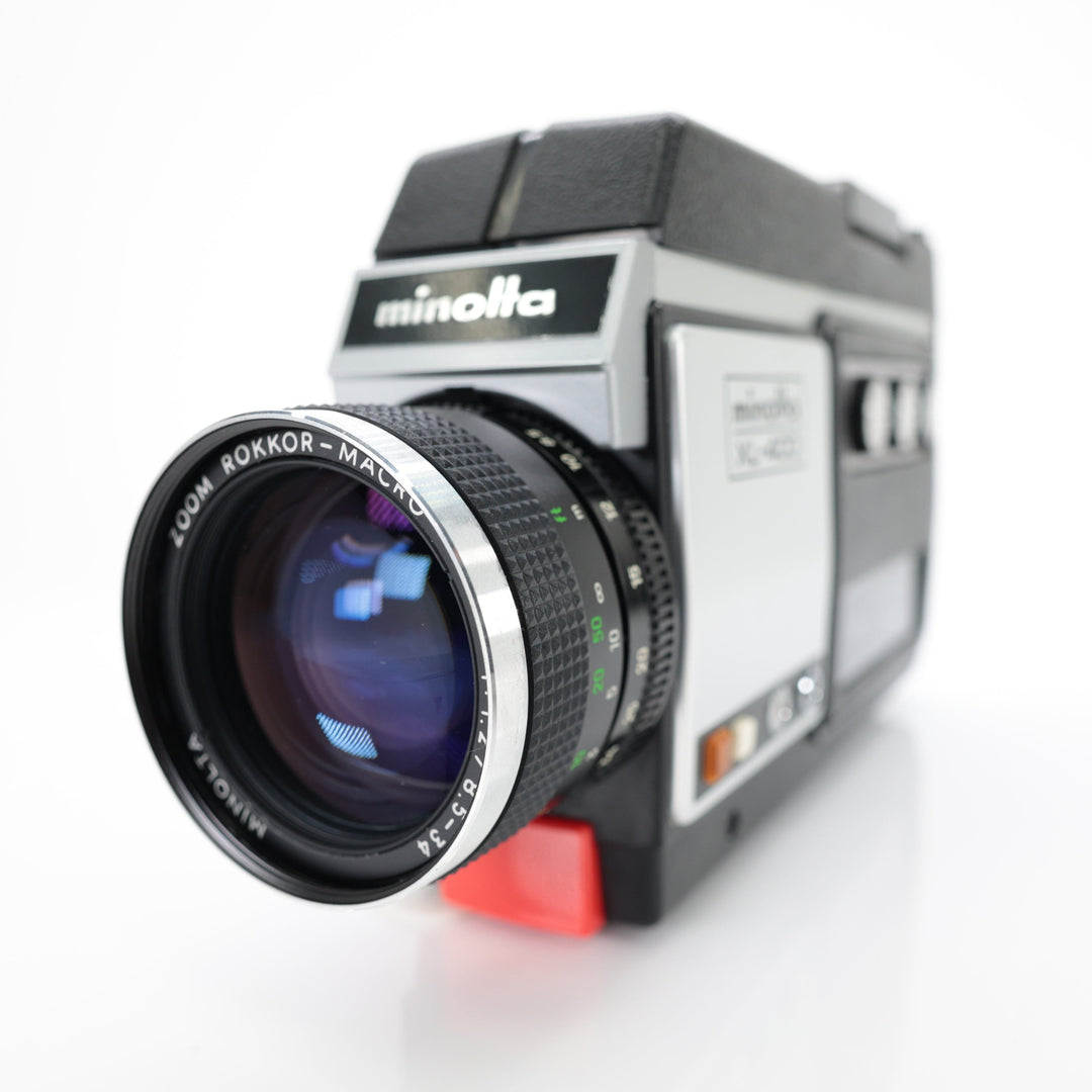 Minolta XL-400 Super 8 Camera Professionally Serviced and Fully Functioning Super 8 Cameras MonsterFlipsUSA 