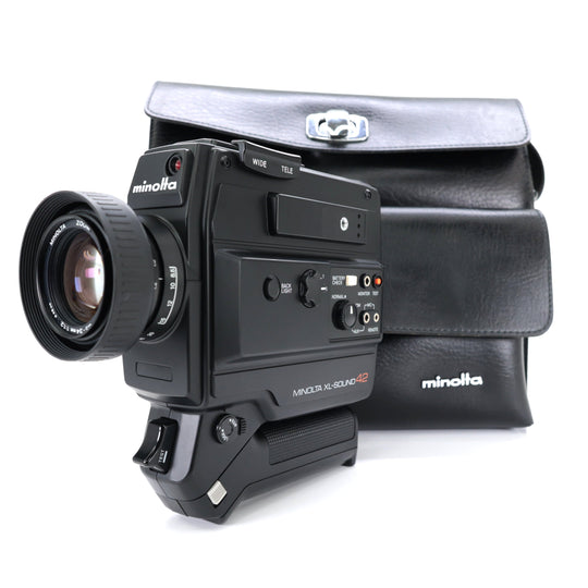 Minolta XL-Sound 42 Super 8 Camera Professionally Serviced and Fully Functioning Super 8 Cameras MonsterFlipsUSA 