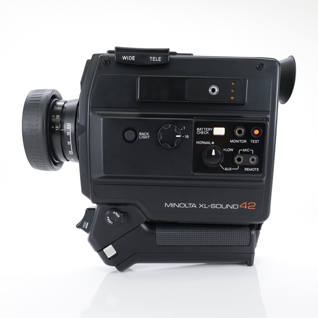 Minolta XL-Sound 42 Super 8 Camera Professionally Serviced and Fully Functioning Super 8 Cameras MonsterFlipsUSA 