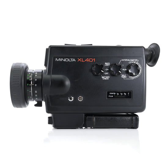 Minolta XL401 Super 8 Camera Professionally Serviced and Fully Functioning Super 8 Cameras MonsterFlipsUSA 