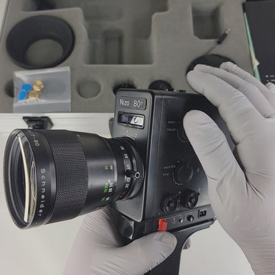 Nizo 801 Filmmaker's Bundle Black Edition With Aluminum Case Super 8 Camera