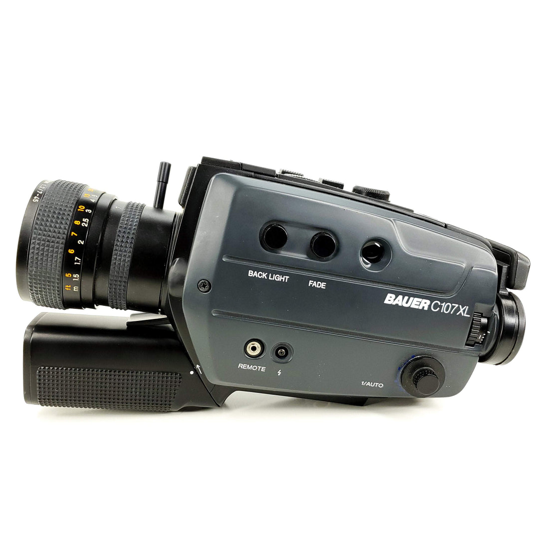 Bauer C107XL Super 8 Camera Professionally Serviced and Fully Tested