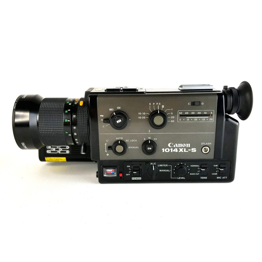Canon 1014 XL-S Super 8 Camera Tested and Fully Functioning With 24 Fps Only Super 8 Cameras Canon 