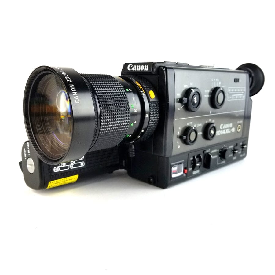 Canon 1014 XL-S Super 8 Camera Tested and Fully Functioning With 24 Fps Only Super 8 Cameras Canon 