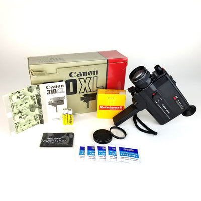 Canon 310XL Super 8 Camera Filmmaker's Bundle - Professionally Serviced and Fully Tested Super 8 Cameras Canon 