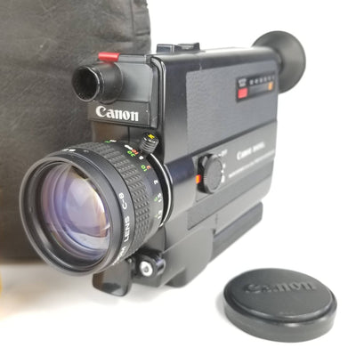 CANON 310XL Super 8 Camera Professionally Serviced and Fully Tested Super 8 Cameras Canon Cam+Cap+Bag+1YearService 