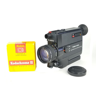 CANON 310XL Super 8 Camera Professionally Serviced and Fully Tested Super 8 Cameras Canon Cam+Cap+Film 