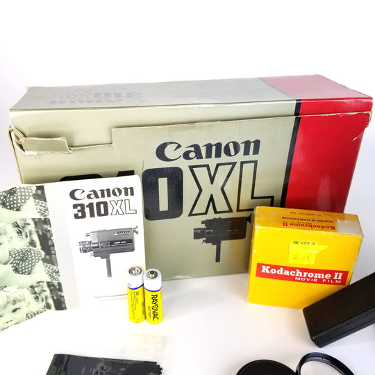 Canon 310XL Super 8 Camera ULTIMATE BUNDLE Bundle - Professionally Serviced and Fully Tested Super 8 Cameras Canon 