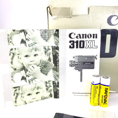 Canon 310XL Super 8 Camera ULTIMATE BUNDLE Bundle - Professionally Serviced and Fully Tested Super 8 Cameras Canon 