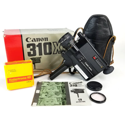 Canon 310XL Ultimate Bundle Super 8 Camera Professionally Serviced and Fully Tested Super 8 Cameras Canon 