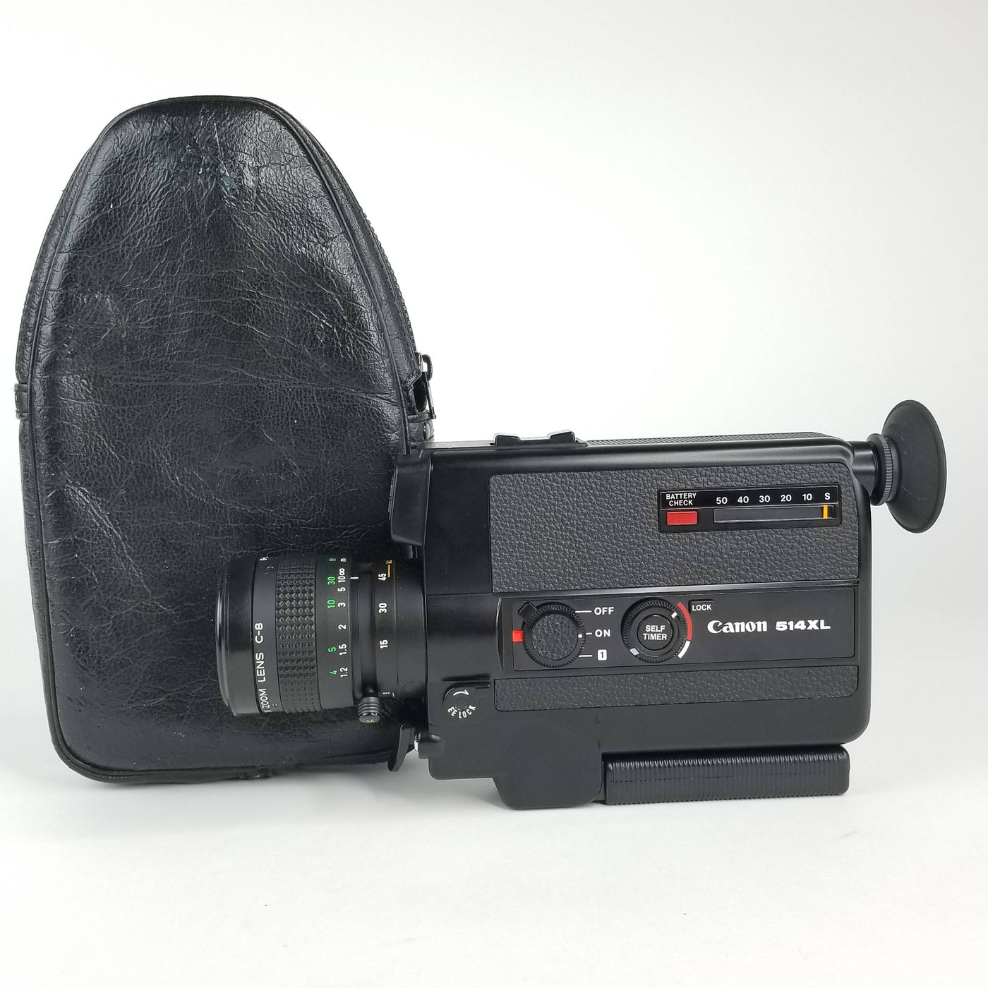 Canon 514XL Super 8 Camera Professionally Serviced and Fully Tested - OPTIONS (Bag, lens cap, VTG Film, 1 Year Service, Manual) Super 8 Cameras Canon 
