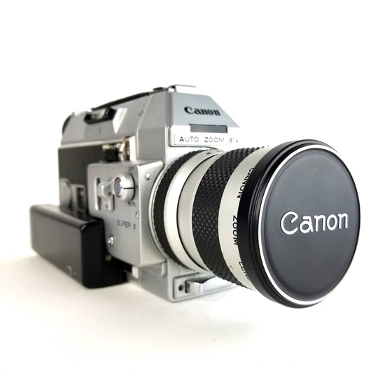 CANON 814 auto zoom Fully Working Super 8 Camera by MonsterFlipsUSA WATCH VIDEO!
