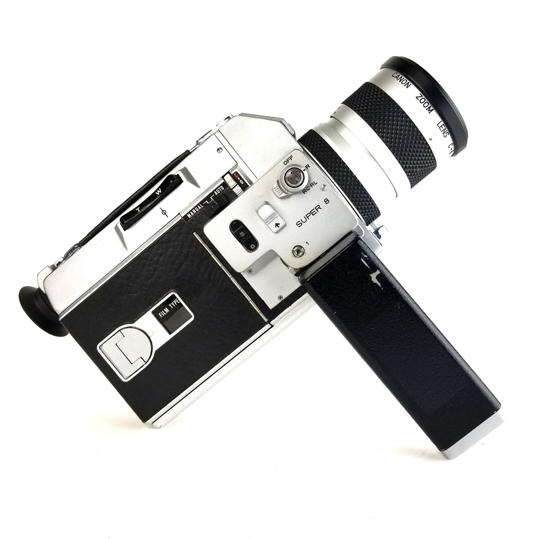 CANON 814 auto zoom Fully Working Super 8 Camera by MonsterFlipsUSA WATCH VIDEO!