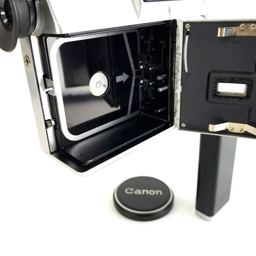 CANON 814 auto zoom Fully Working Super 8 Camera by MonsterFlipsUSA WATCH VIDEO!