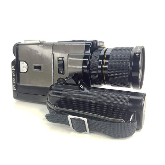 Canon 814 XL-S Super 8 Camera Fully Functioning With Optional C-8 Tele Converter 1.4X 67 - WATCH Video! Super 8 Cameras Canon 