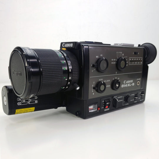 Canon 814 XL-S Super 8 Filmmaker's Bundle in Original Retail Box Super 8 Cameras Canon 