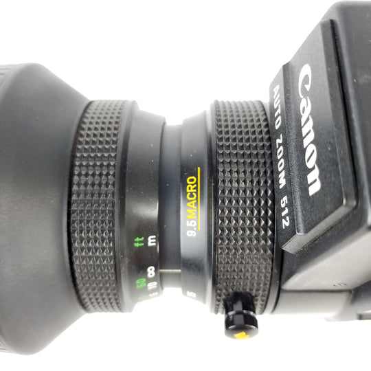 Canon Auto Zoom 512XL Electronic Super 8 Camera Professionally Serviced and Fully Tested Super 8 Cameras Canon 