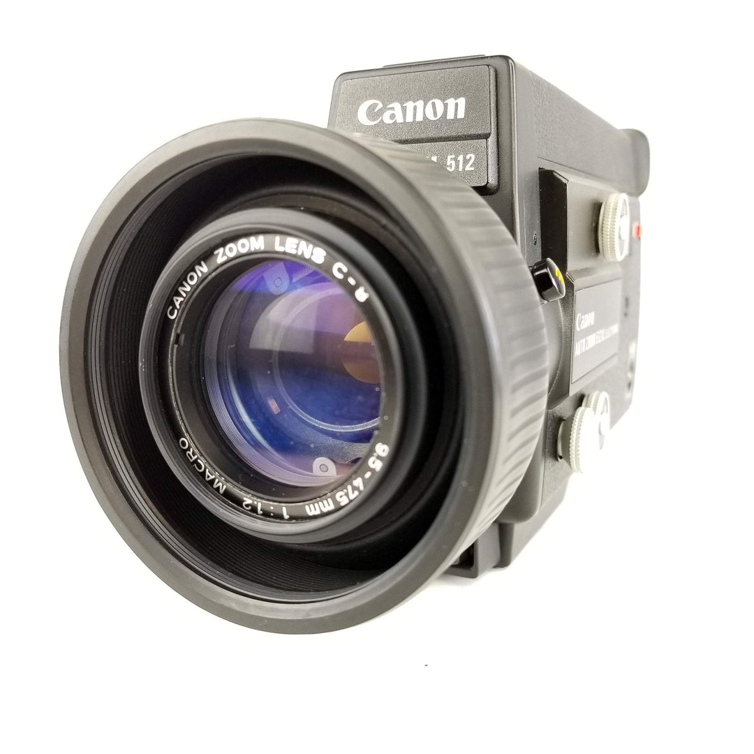 Canon Auto Zoom 512XL Electronic Super 8 Camera Professionally Serviced and Fully Tested Super 8 Cameras Canon 