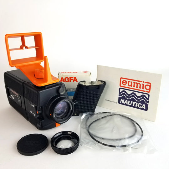 Eumig Nautica Underwater Super 8 Camera Professionally Serviced and Fully Tested Super 8 Cameras Eumig 