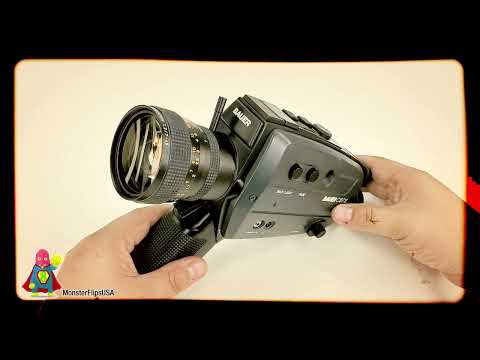 Bauer C107XL Super 8 Camera Professionally Serviced and Fully Tested