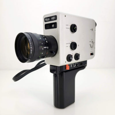 Nizo 481 - Super 8 Camera CLA maintained & FuLLY TESTED with Awesome Light Meter Adapters - USA Seller
