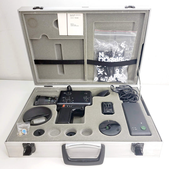 Nizo 801 Macro Super 8 Camera Black Edition With Aluminum Case - Ultimate Bundle Super 8 Cameras Braun Nizo 