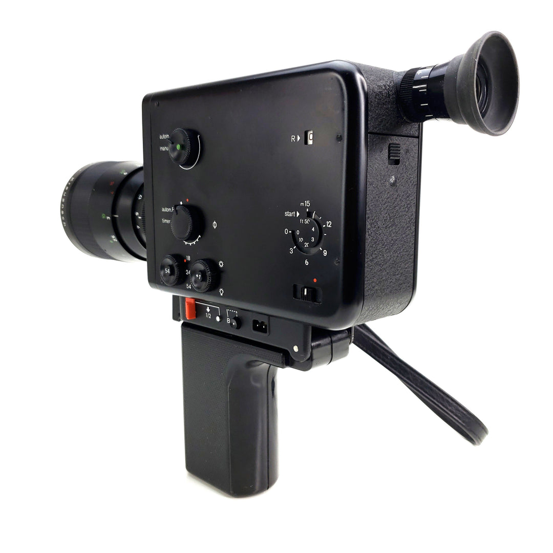 Nizo 801 Super 8 Camera Black Edition With Aluminum Case Professionally Serviced and Fully Tested Super 8 Cameras Braun Nizo 