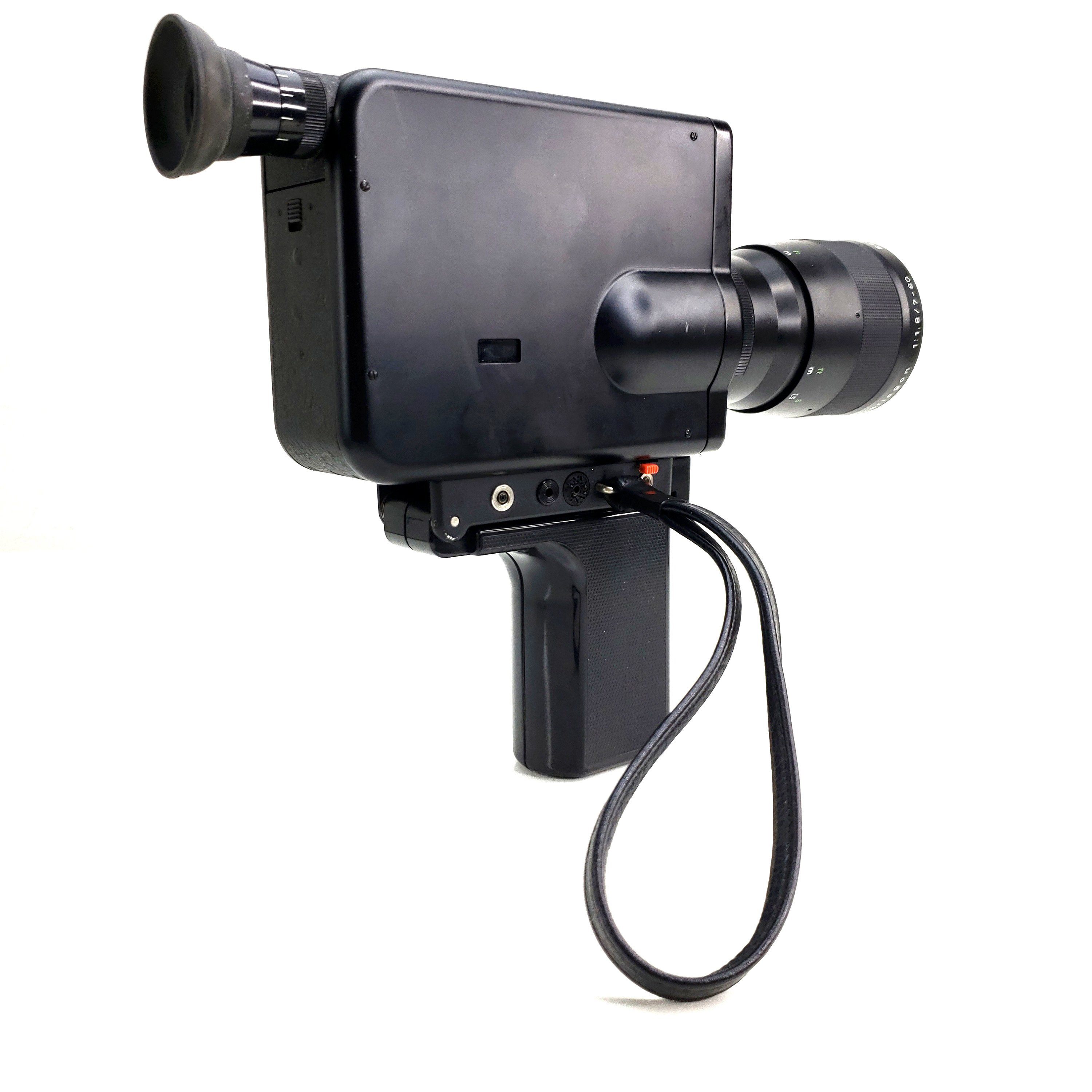 Nizo 801 Super 8 Camera Black Edition With Aluminum Case