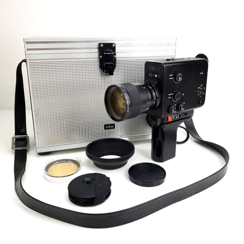 Nizo 801 Super 8 Camera Black Edition With Aluminum Case