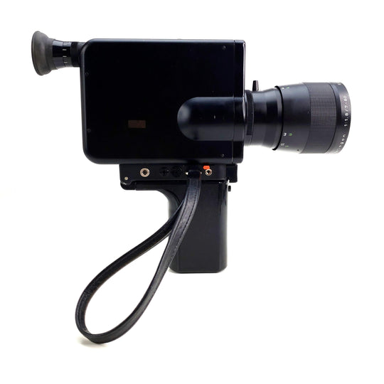 Nizo 801 Super 8 Camera Black Edition With Aluminum Case Professionally Serviced and Fully Tested Super 8 Cameras Braun Nizo 