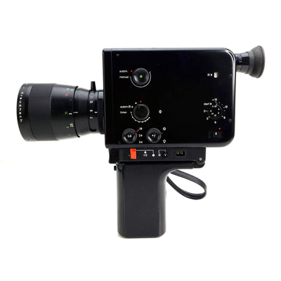 Nizo 801 Super 8 Camera Black Edition With Aluminum Case Professionally Serviced and Fully Tested Super 8 Cameras Braun Nizo 