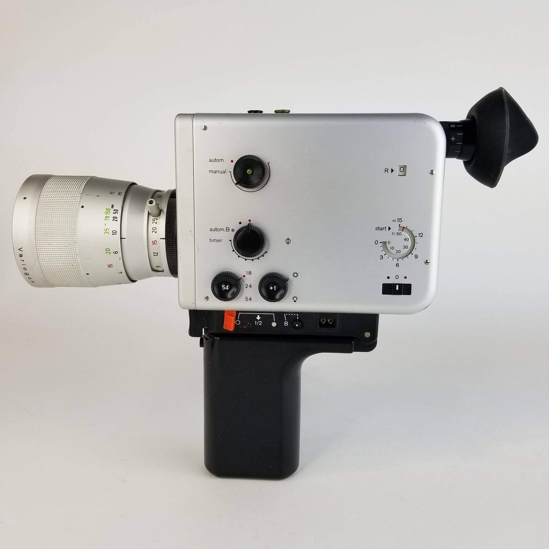 Nizo 801 Super 8 Camera With Light Meter Battery Adapters and Modern Batteries Braun Nizo 