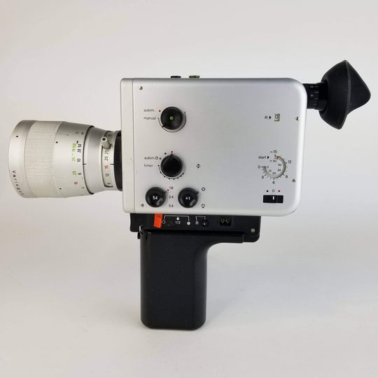 Nizo 801 Super 8 Camera With Light Meter Battery Adapters and Modern Batteries Braun Nizo 