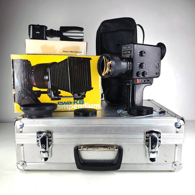 Nizo 801 Ultimate Filmmaker's Bundle With Aluminum Case, Ewa Matte Box Compendium, & MUCH MORE! Super 8 Cameras Braun Nizo 